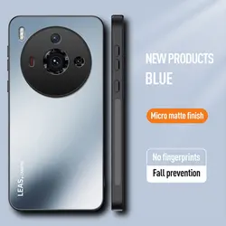 Frosted Shockproof Armor Camera Protective Cover for ZTE nubia Z50S Pro (Blue)