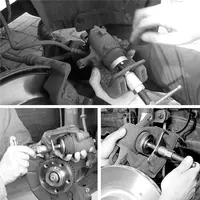 3/5Pcs Car Brake Caliper Tool Kit Chroming Car Disc Brake Pad Caliper Auto Cylinder Disc Brake Pad for Car Repair for Auto Tools 3