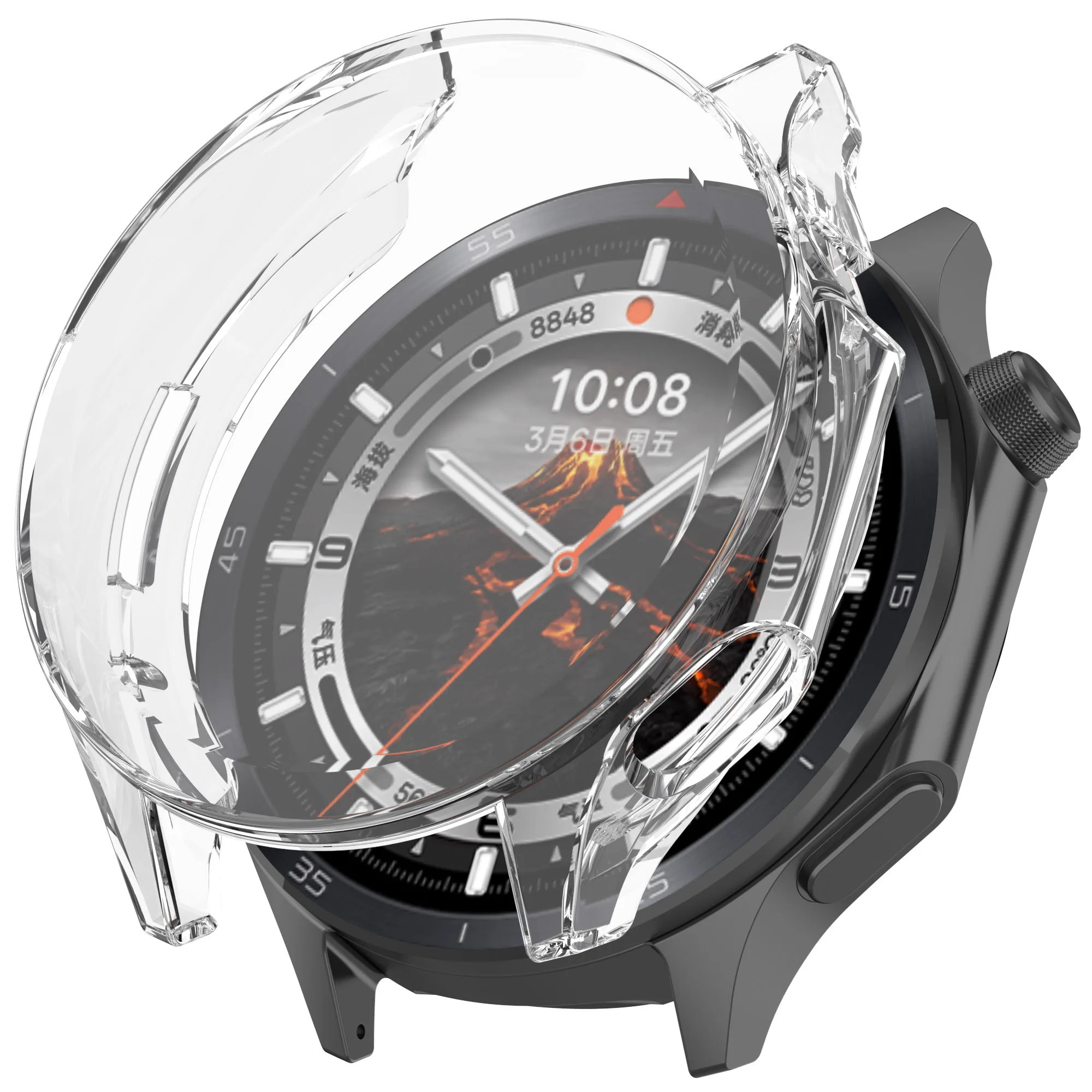All-Around Screen Protector Soft Silicone TPU Protective Watch Case