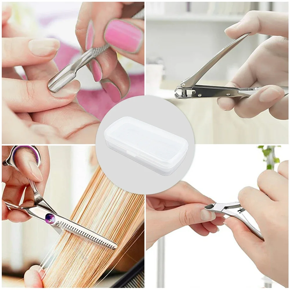 Nail Sterilizer Tray Disinfection Box Sterilizing Clean Nail Art Salon Manicure Implement Sanitize Tool Equipment Cleaner Tools for nail art tools nail tool sterilizer nail disinfection bag manicure tool disinfection box electric disinfection box nail tools cleaner