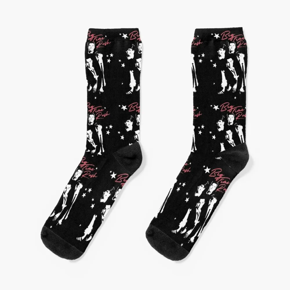 big time rush pink Socks Happy Socks Women Christmas Gift For Men