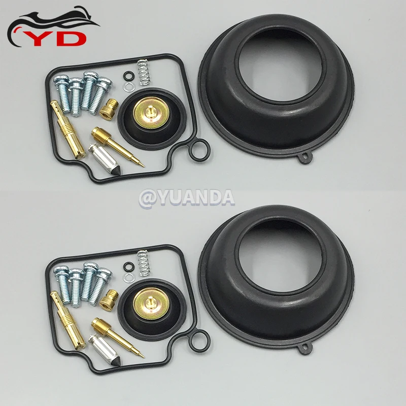 

2 Sets Carburetor Repair Kit For Honda VT750c shadow 750 aero 2004 - 2008 VT 750C carb kit Vacuum Diaphragm