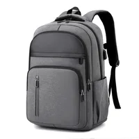 Men Backpack 15.6 inch Laptop Backpack Waterproof USB Charging School Bags Large Capacity Business Travel Bag 1