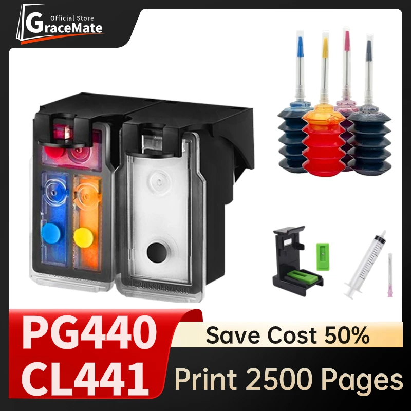

PG440 CL441 совместимый pg440 cl441 для принтера Canon Pixma картридж MG2140 MG4240 MG4280 MX374 MX378 MX394 MX474 MX524 MX534