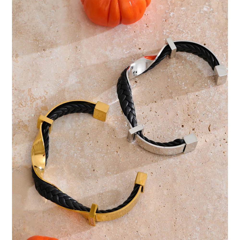 Yhpup Twisted Cuff Bracelet 68mm