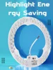 LED Panel 220V 6500K Round LED Module 16W 21W 45W 80W For Ceiling Lamp Replacement LED Light Panel High Brightness Modules 3