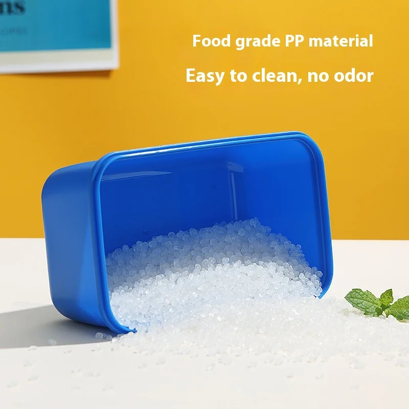 Hot Creative Sealed Lunch Box Color Building Blocks Bento Box For Children's Student Portable Outdoor Picnic Fruit Salad Box