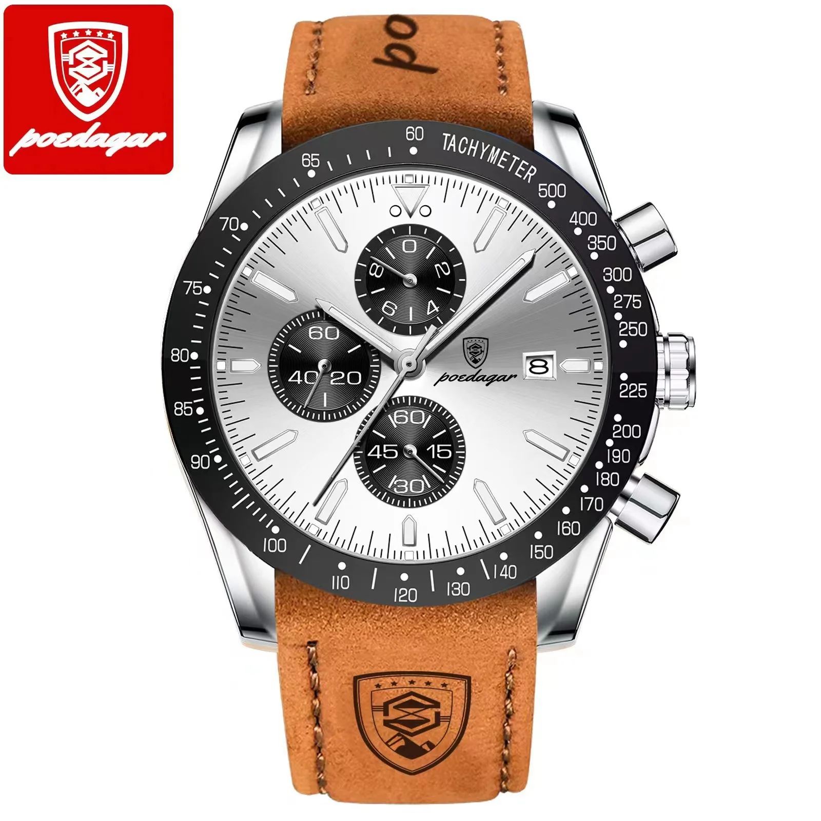

Men's Quartz Watches Luminous Silicone Tape Waterproof Date Fashion Casual Trend Men's Sports Watch