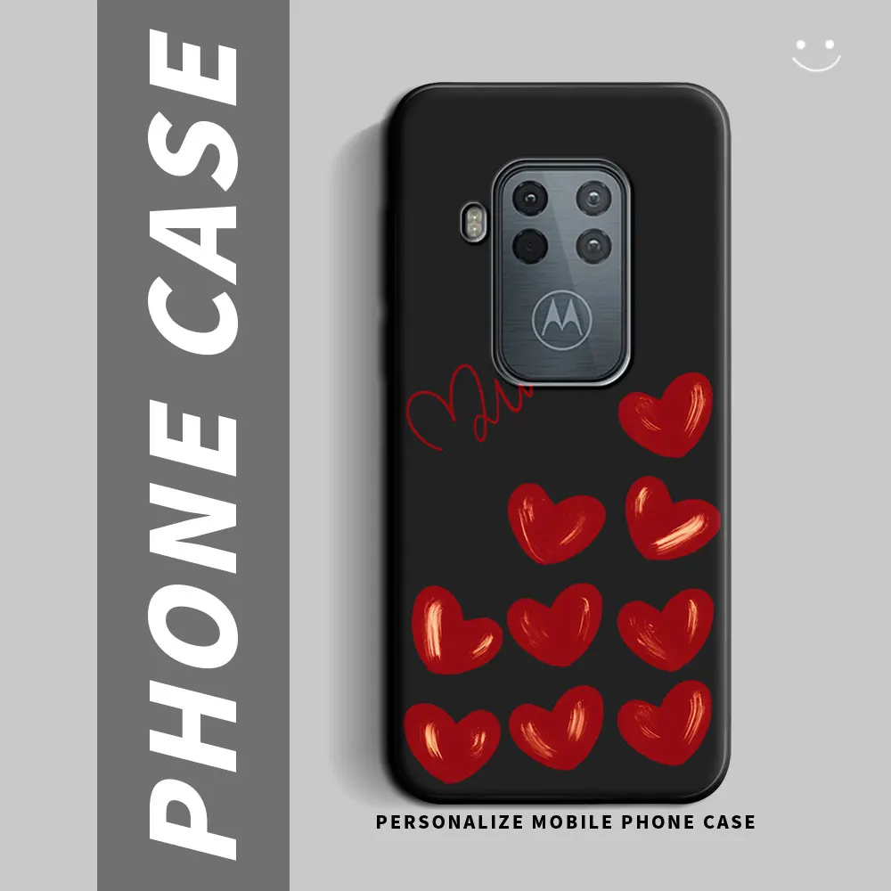 Shockproof Silicone TPU Phone Case - Durable Back Cover for Motorola Moto One Series
