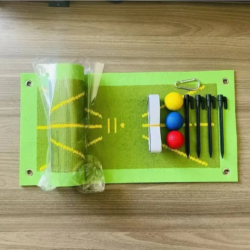 Golf Training Beginners Accessories for Swing Detection Batting Ball Directional Path Pads Practice Pads Tool Training Aids Mat 4