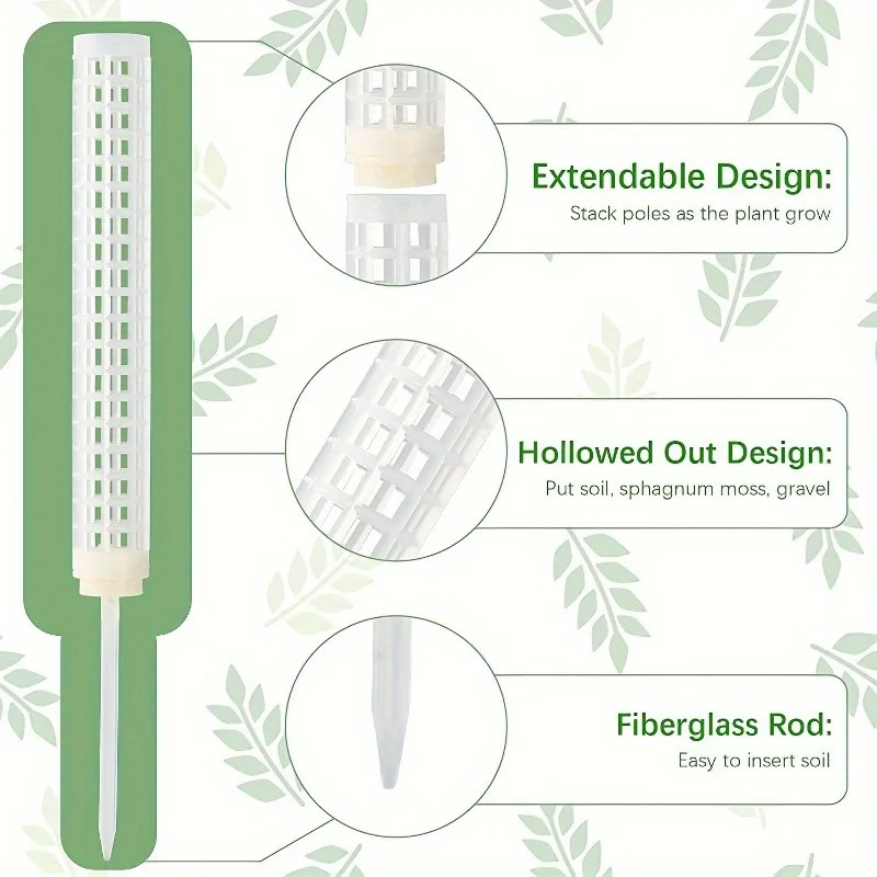 1pc Moss Pole: Give Your Monstera & Climbing Plants The Mighty Support They Need!