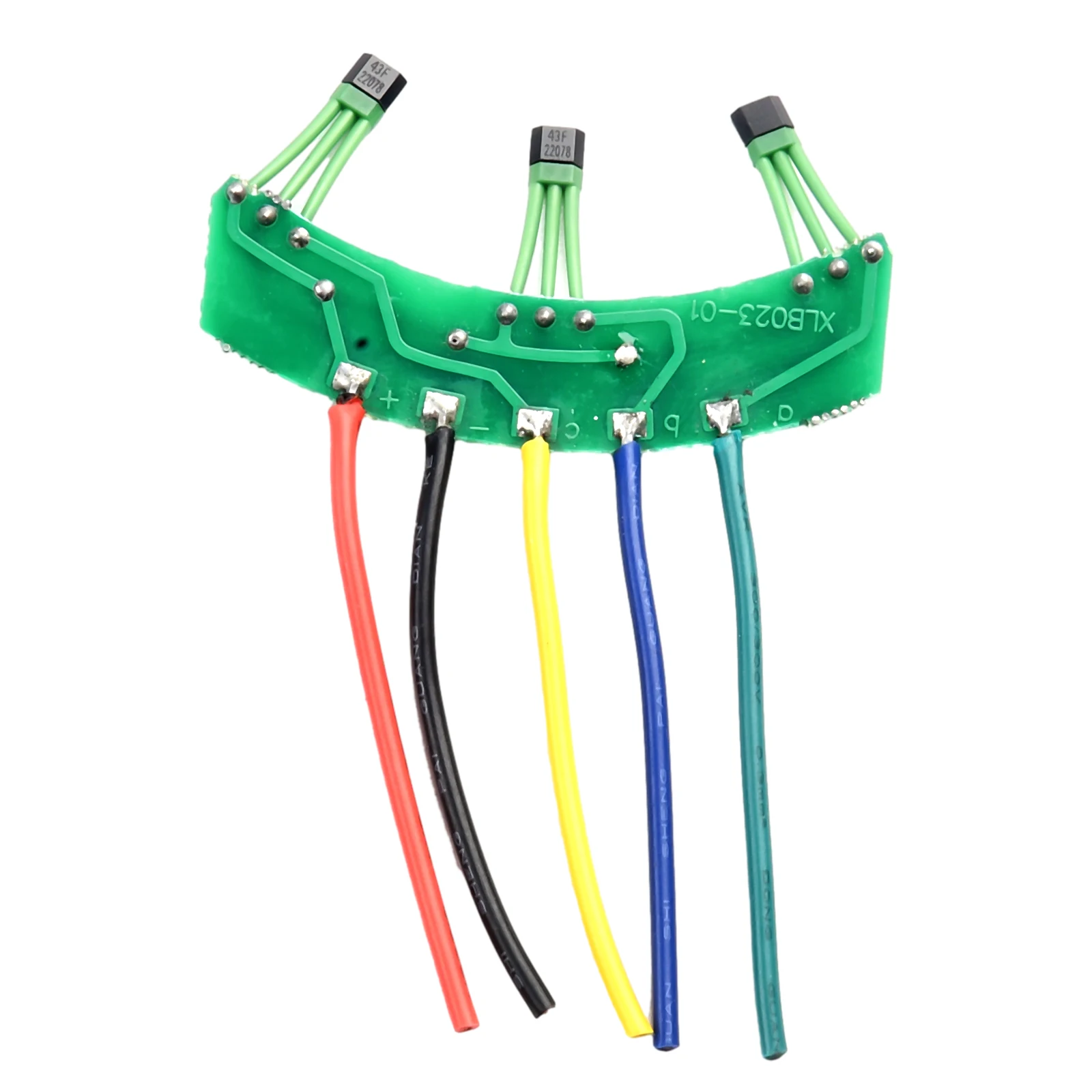 

Прочный практичный Датчик Холла для электровелосипеда, электровелосипеда с кабелем 120 ° 43F PCB, электровелосипеда