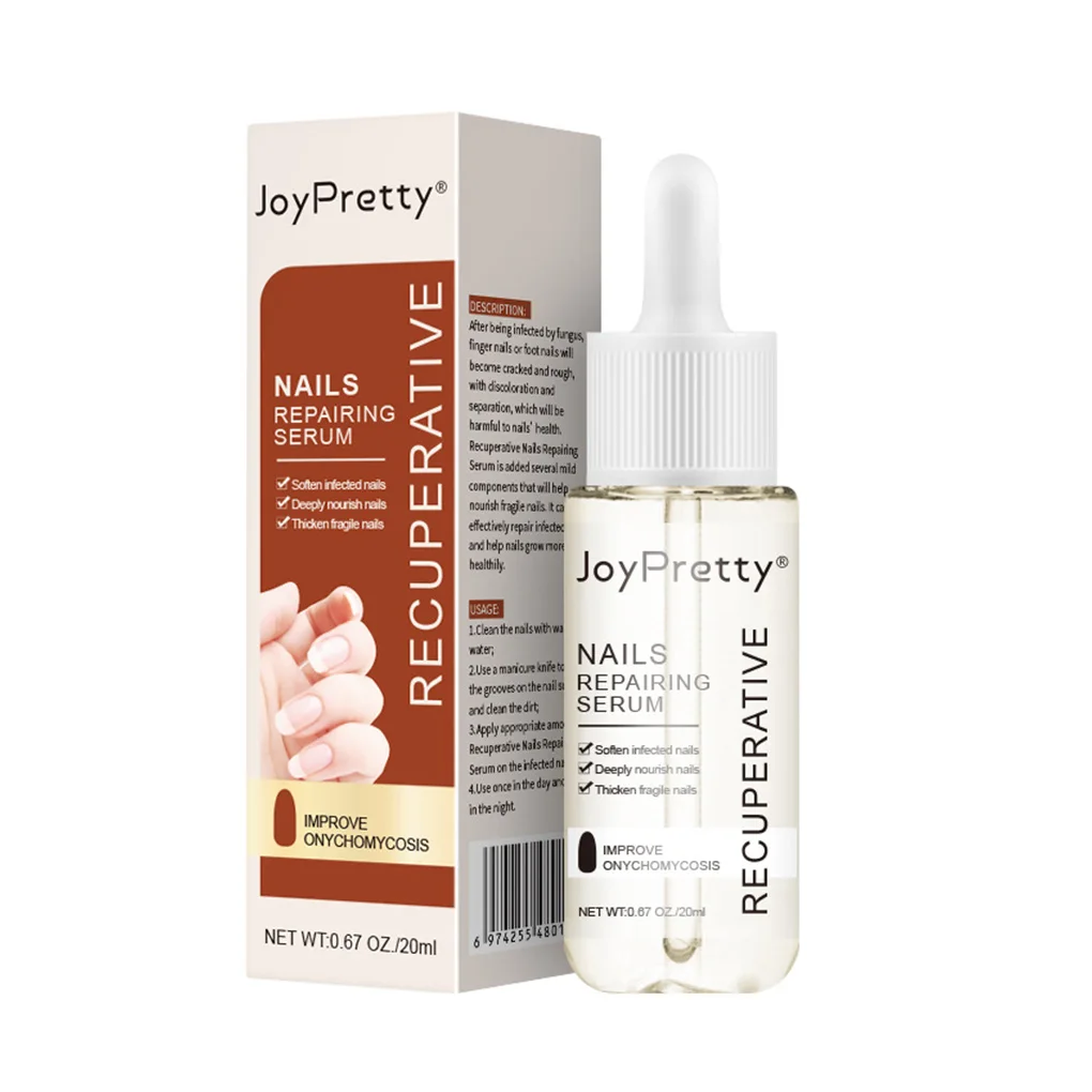 

Women Men Portable Hands Nail Herbal Repair Serum Toenail Moisturizing Nourishing Essence Stock Solution Nails Care