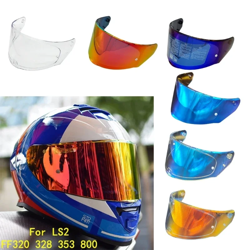 

Motorcycles Helmet Visor 6 Color for FF353 320 328 Helmet Windshield Shield