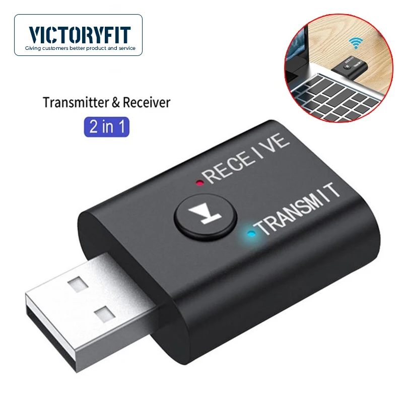 

AUX Bluetooth-совместимый адаптер с кабелем 3,5 мм для автомобиля, телевизора, ПК компьютера, наушников, приемника и передатчика 2 в 1 донгл