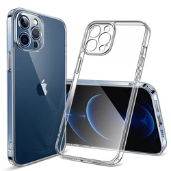 Transparent Silicone Soft Phone Case - Shockproof and Lightweight Cover for Transparent (For iPhone 6 Plus)