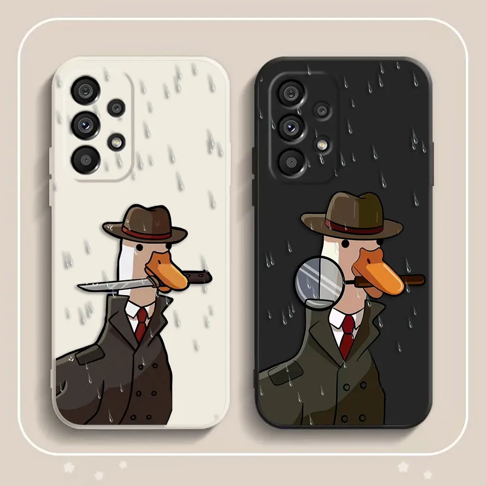 Whimsical Duck Goose TPU Phone Case
