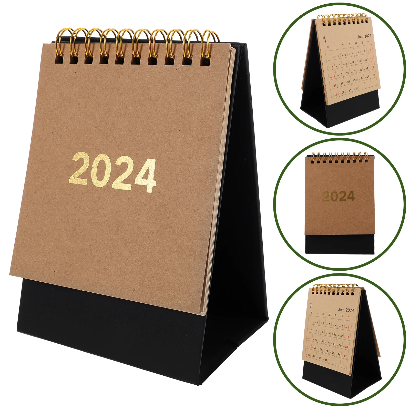 

Possible output: "Desk Calendar 2024 2025 Table Calendar Monthly Desktop Calendar Free Standing Flip Calendars