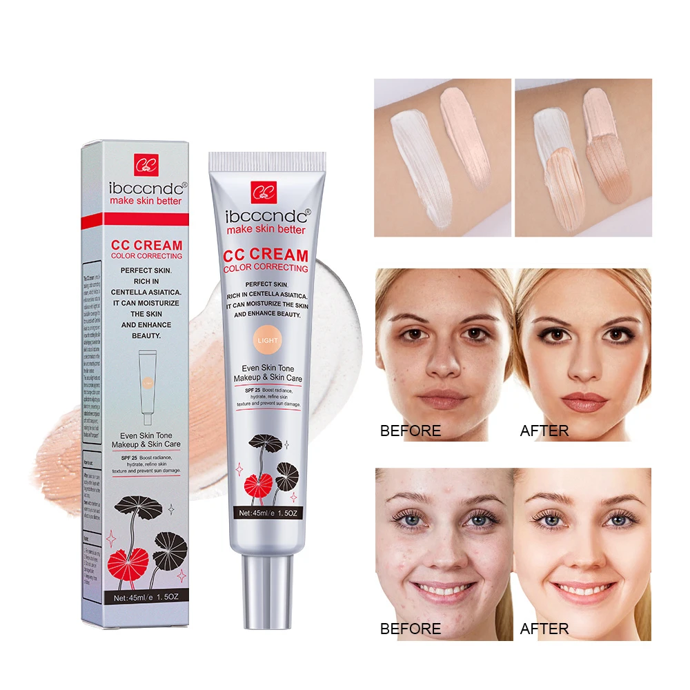 Erborian Correcting CC Cream Moisturizing Waterproof Anti-sweat Makeup Protect Skin