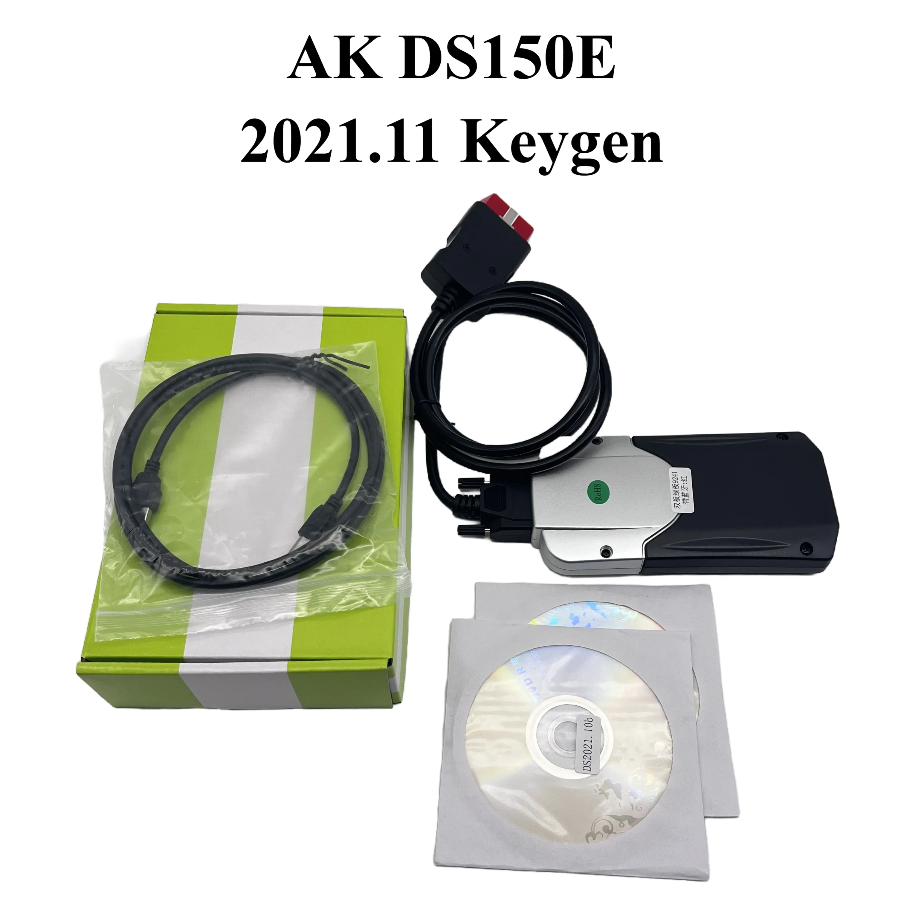 Top quality AK DS150E With Bluetooth 2021.11 Keygen For Del DS150E With BT Obd2 Auto Diagnostic Tools For Cars Trucks 5