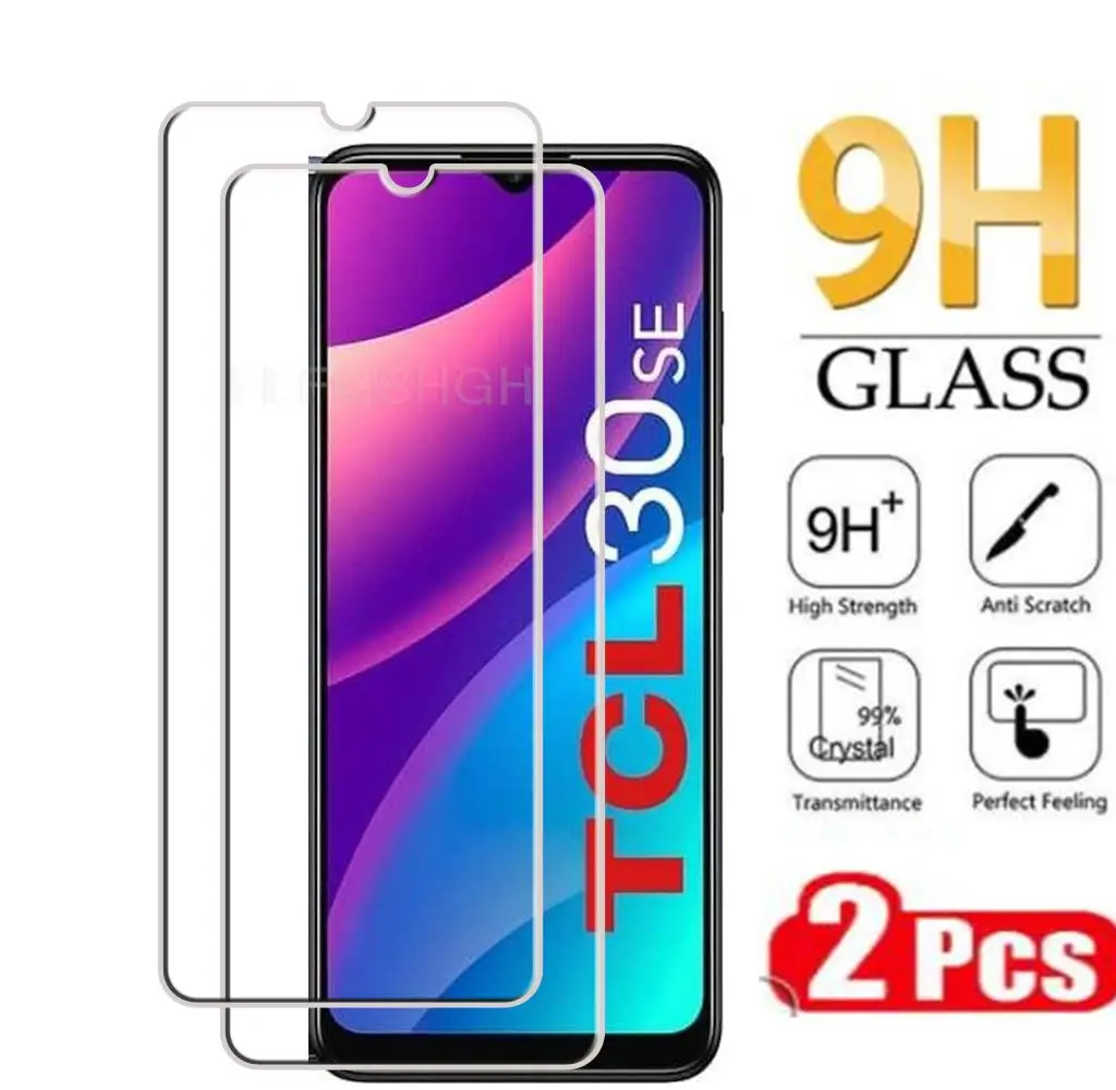 

Original Protection Tempered Glass FOR TCL 306 305 6.52" TCL30SE TCL30E TCL30 30 30SE 30E Screen Protective Protector Film