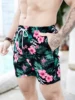 Men's big flower fashion beach shorts 1