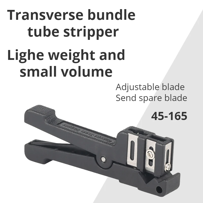 2 Pz/Lotto 45-165 Estrattore A Fibra Ottica/Estrattore 45-165 Del Rivestimento Della Fibra Ottica/Estrattore A Fibra Ottica/Mannaia/Taglierina