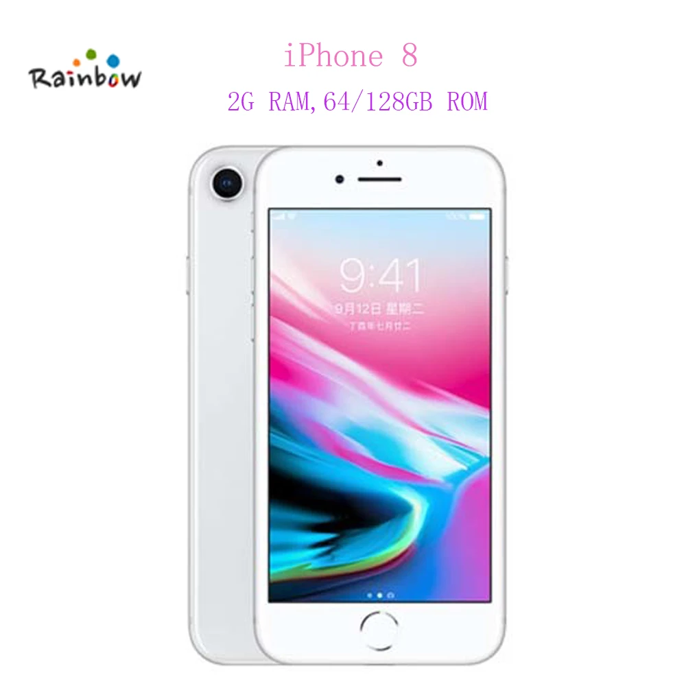 Original Apple iPhone 8 4.7 inch iPhone 8 Plus 5.5 Hexa Core 12MP & 7MP  Camera 1821mAh iOS LTE Fingerprint Touch ID Mobile Phone