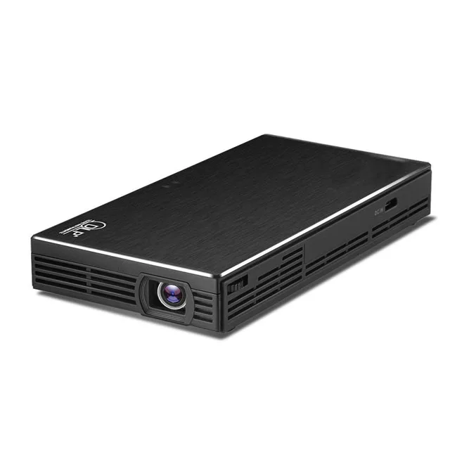 

Мини DLP проектор HDP100S Видимый 1000 люмен Linux HD медиаплеер