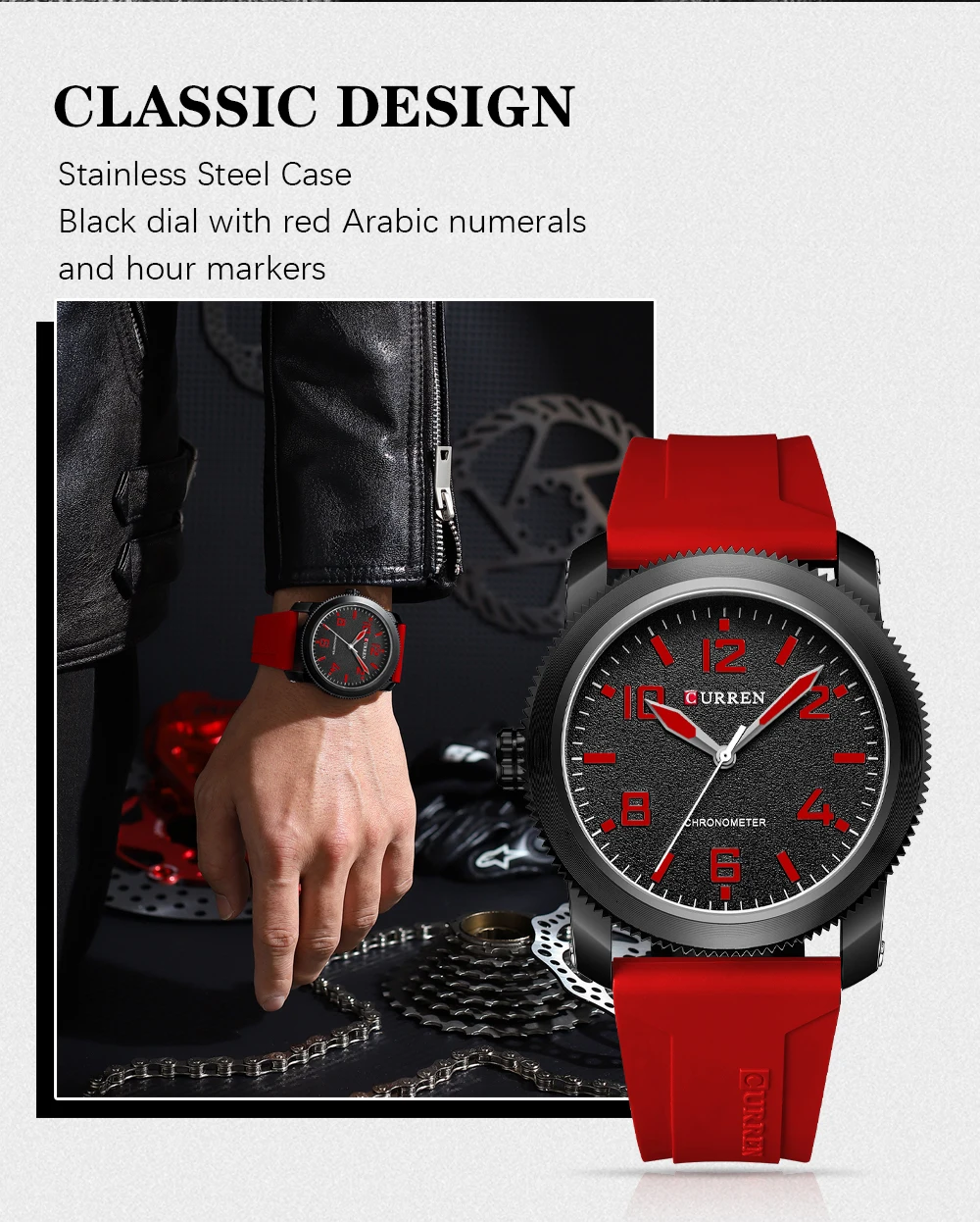 CURREN 8454 Men's Watch