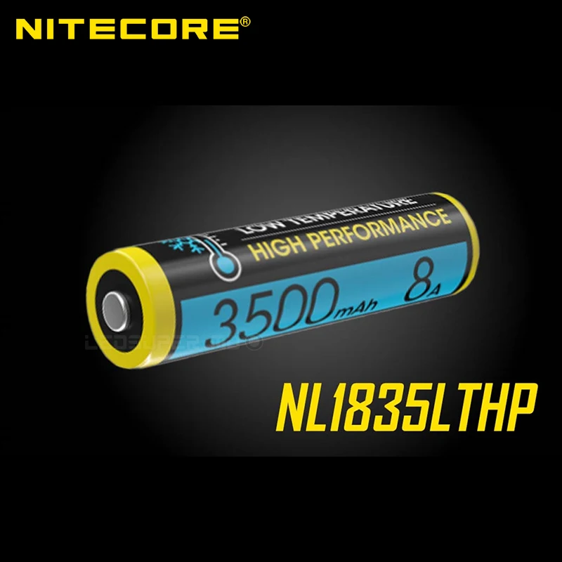 Low Temperature Nitecore NL1835LTHP 3500mAh 8A High Discharge