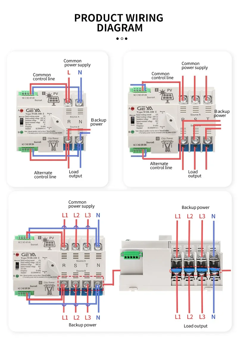 Automatic Transfer Switch Ats Diy Automatic Transfer Switch Schematic Diagram ATS Automatic Transfer