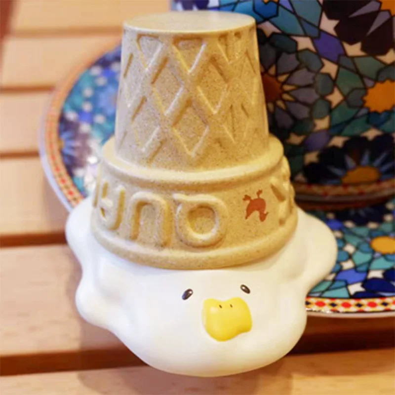 

Pre-Sale Duck Duck Ice Cream Series Blind Box Toys Net Red Duck Surprise Anime Figure Doll Holiday Girl Love Box Gift Decoration
