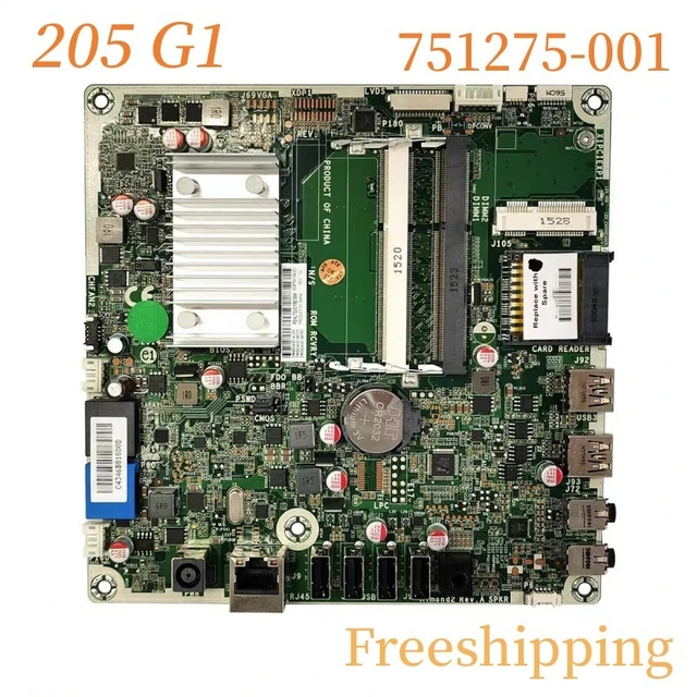 751275-001 For HP 205 G1 Motherboard 728601-001 751275-501 751275-601 DDR3  Mainboard 100% Tested Fully Work - AliExpress