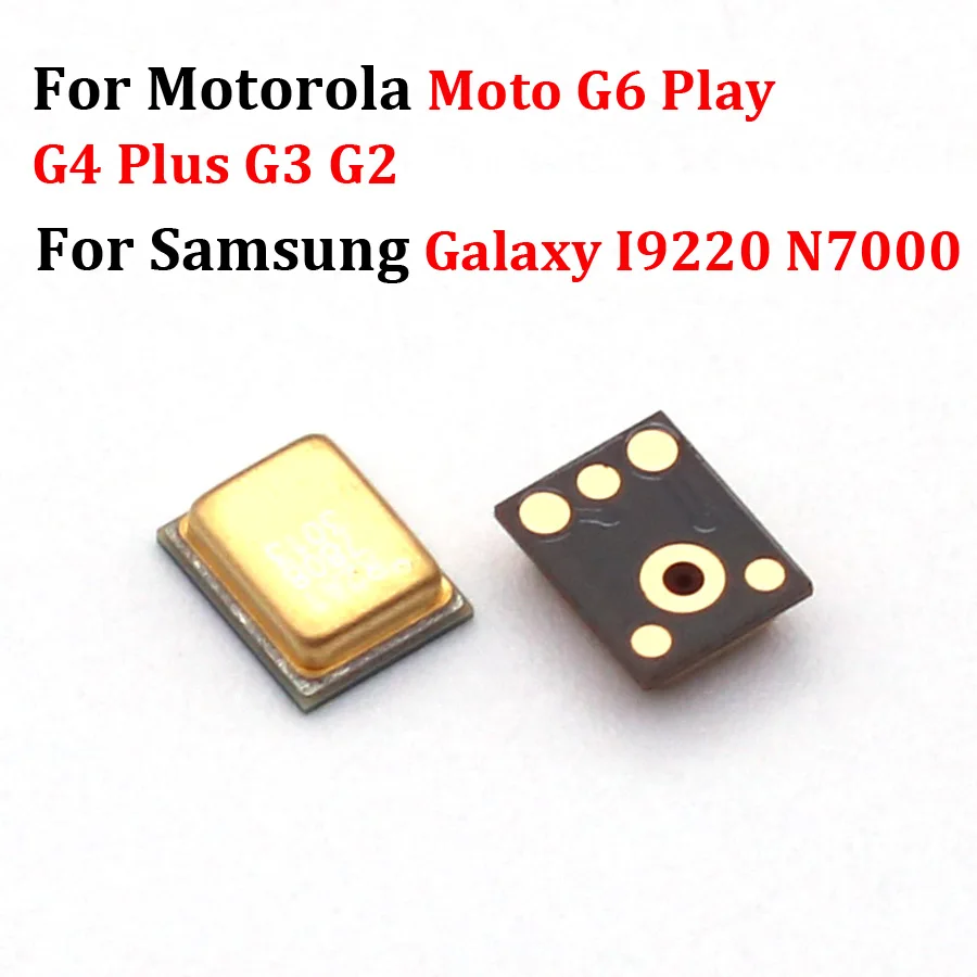 10-20Pcs Microfono Interno Ricevitore Microfono Altoparlante Per Motorola Moto G6 Play / G4 Plus / G3 / G2 Samsung Galaxy I9220 N7000