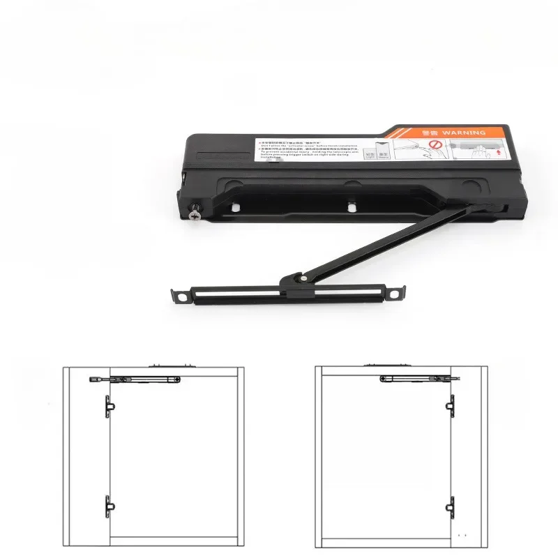 NEW Automatic DoorOpener Wardrobe Door Aluminum Frame Door Hidden Free Handle One-click Rebound er Closer