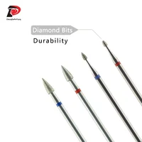 Conical Shape Diamond Bits Remove Callus  Manicure Tool Accessory Nail Drill Bits 2