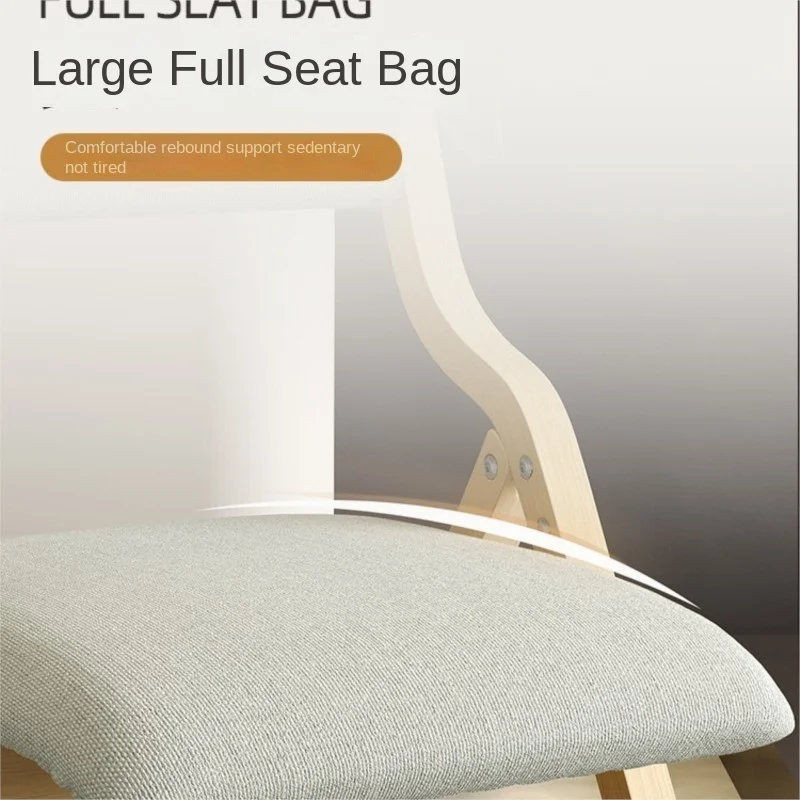 Dining Chair X&D Backrest Chair Household Nordic Minimalist Sofa Without Floor Portable Folding Chair Leisure Dining Table