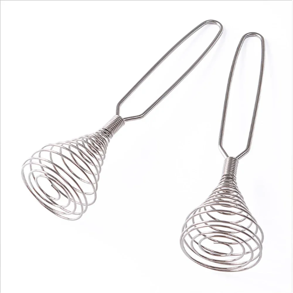 Kitchen Accessories Spiral Whisk Stirrer Mixer Egg Beater Blender 1pcs
