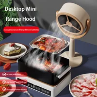 Xiaomi Small Range Hood Extractor Portable USB Charging Mini Range Hood Adjustable Angle for BBQ Hot Pot Kitchen Appliances 2