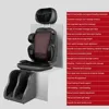 Massager Chair Pad Electric Heating Vibrating Cervical Neck Back Body Cushion Massag for Car Home Lumbar Mattress Pain Relief 1