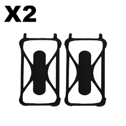 Universal Soft Silicone Shockproof Mobile Phone Case - Elastic Bumper Design (X2)