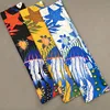 New Arrived Oversized Scarf “Underwater World”Women Silk Shawl 51in Large Wrap Stoles Lady Bandanas Hijab Femme Present 3
