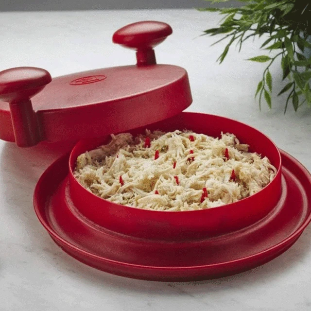 Az Aprító Húsmintás Főtt Csirke Sertéshús Marhahúsos Zöldségkonyhák Húsdarálója - Image 5