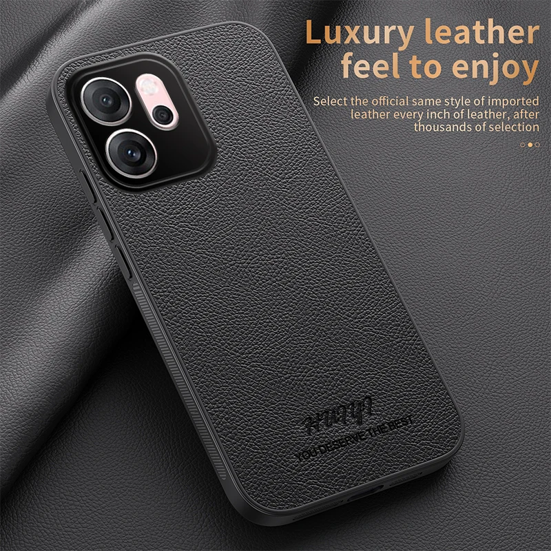 Luxury Leather Texture Magnetic Phone Case - Shockproof Bumper Cover