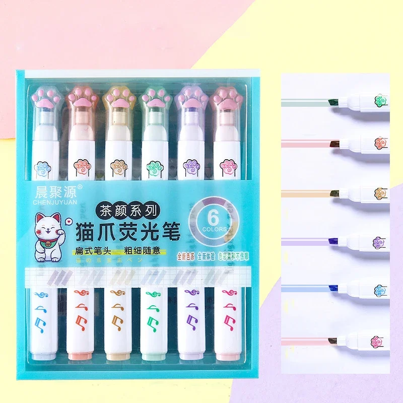 Cute Stamps, Neon Marker Pens, Highlighters, School Supplies, Kawaii  Stationery, Korean Stationery -  日本