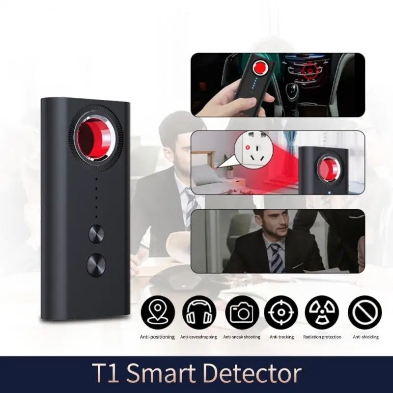 

Wholesale T1 Camera Spy Gadgets Hidden Camera Spy Lens Wiretapping GPS Tracker Sound Signal Finder Detector