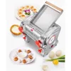 Hengwei 750W 110V Stainless Steel Commercial Electric Noodle Making Pasta Maker Dough Roller Noodle Cutting Machine 4