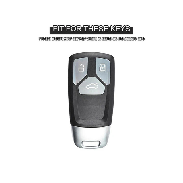 Auto Schlüssel Abdeckung Für Audi A4L A4 B9 Q5 Q7 TT TTS TFSI A5 S5 8S 2016  2017 NEUE 2019 Ring Auto Remote Key Fob Shell Abdeckung Fall Schützen -  AliExpress