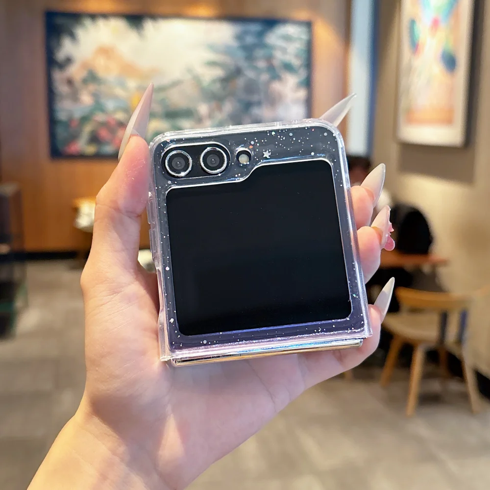 Luxury Gradient Glitter Magnetic Silicone Case with Magsafe Charging Compatibility